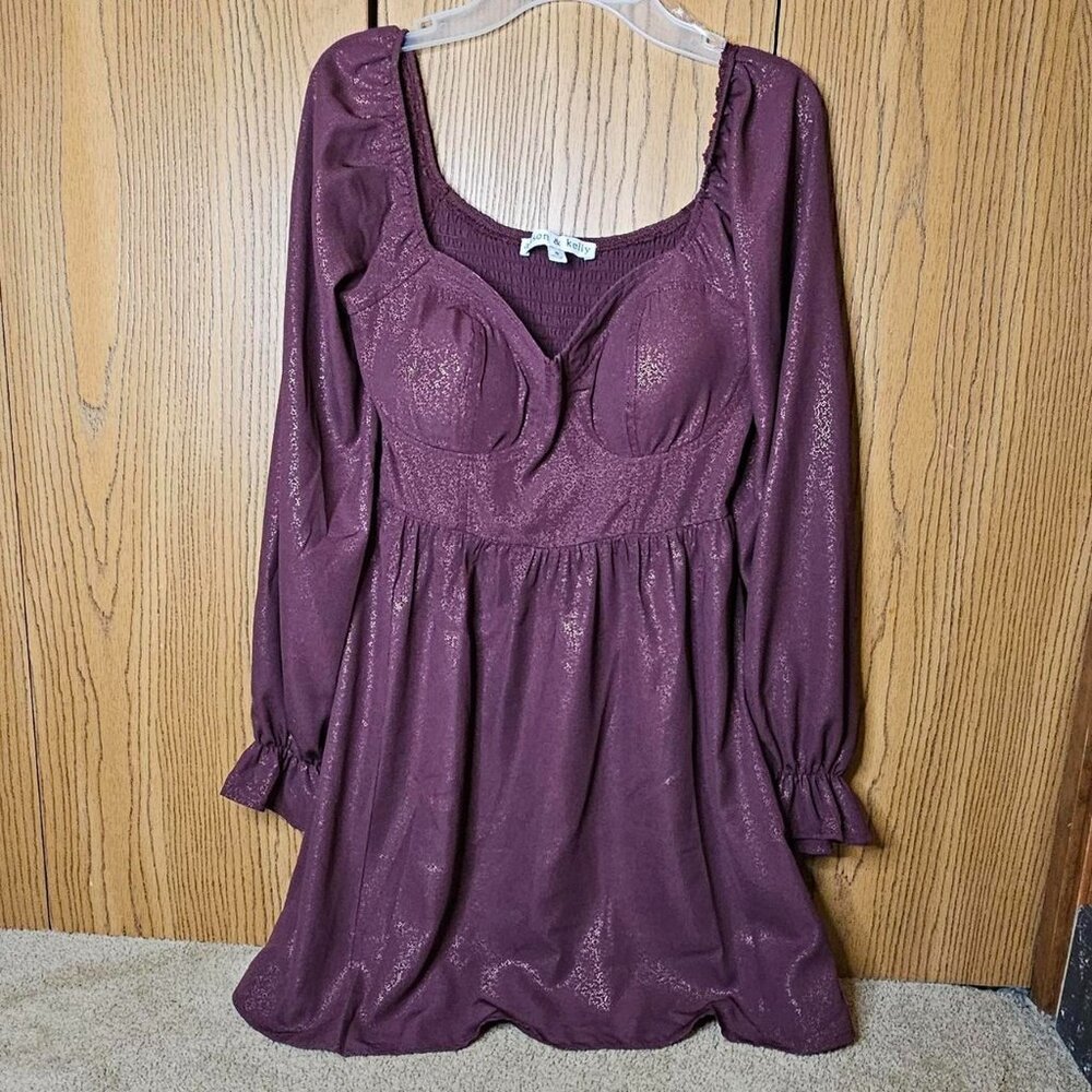 Purple Glitter Dress